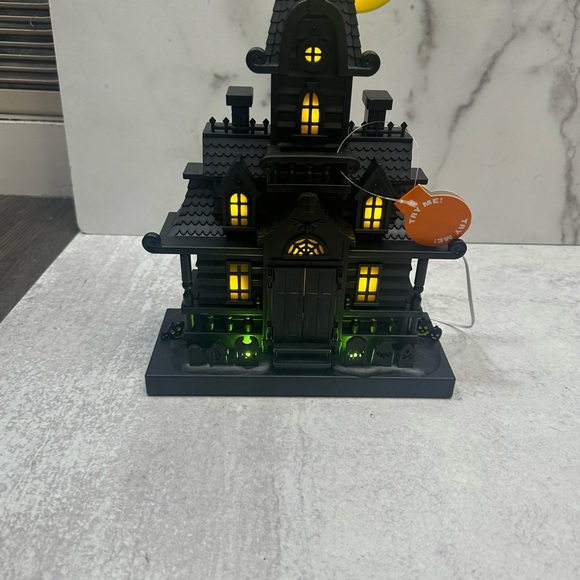 Target Animated Haunted House Halloween Scene Decorative Prop Black Multi - Picture 3 of 11